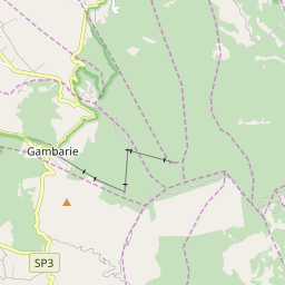 Map of Gambarie d'Aspromonte