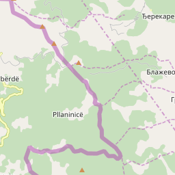 Map of Kopaonik