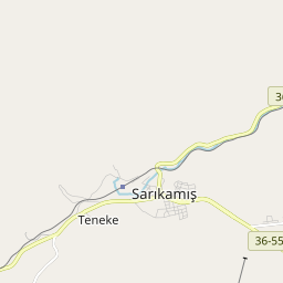 Map of Sarikamis