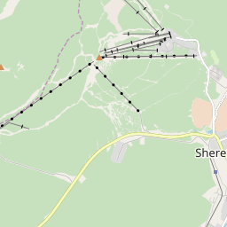 Map of Sheregesh
