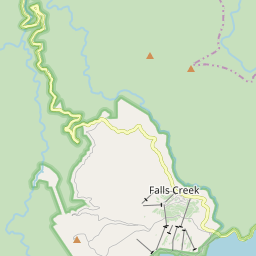 Map of Falls Creek