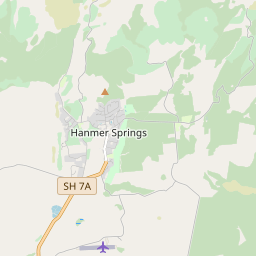 Map of Hanmer Springs
