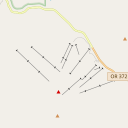 Map of Mount Bachelor