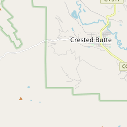Map of Crested Butte