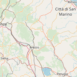 Map of 14 Ski Areas near Perugia J2Ski